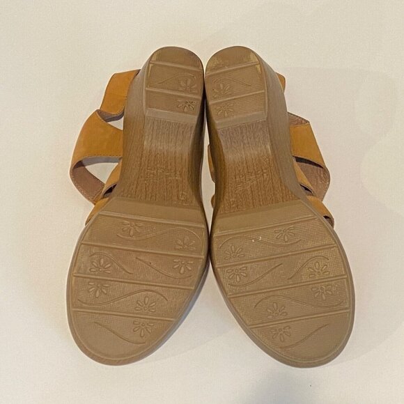 Dansko Janet Slingback Sandals Size 40 US 9  Brown Leather Strappy Lace Up - Picture 12 of 16